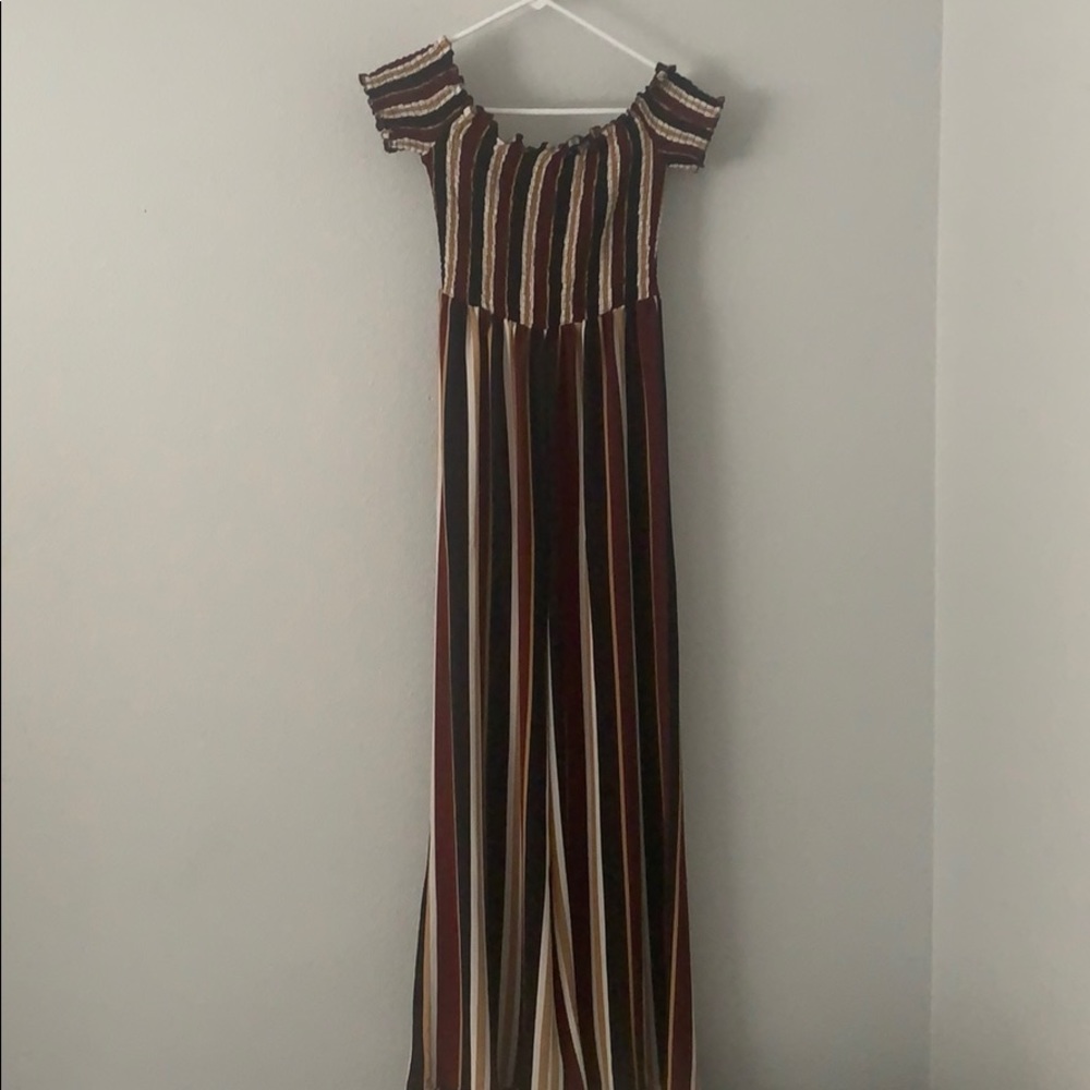 Off the shoulder jumpsuit